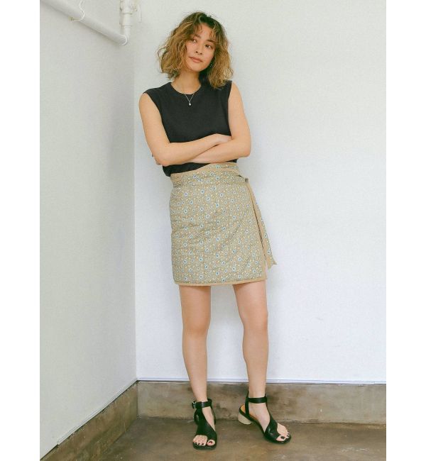 Ungrid「キルティングデザインミニスカート」|スカート|