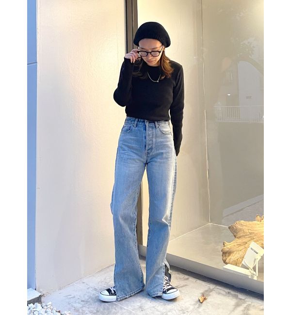 Ungrid「バックオープンフィットロングスリーブTee」|Tシャツ・カットソー|