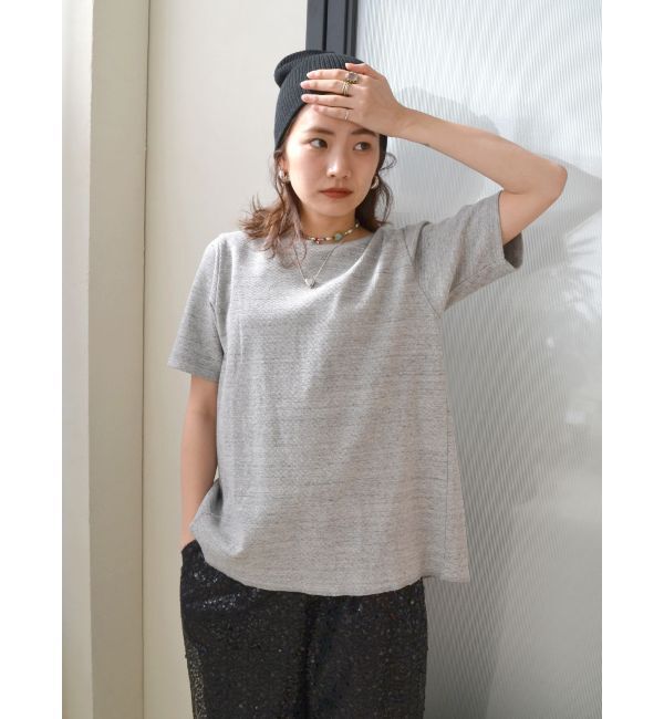 Ungrid「ハニカムバックデザインTee」|Tシャツ・カットソー|