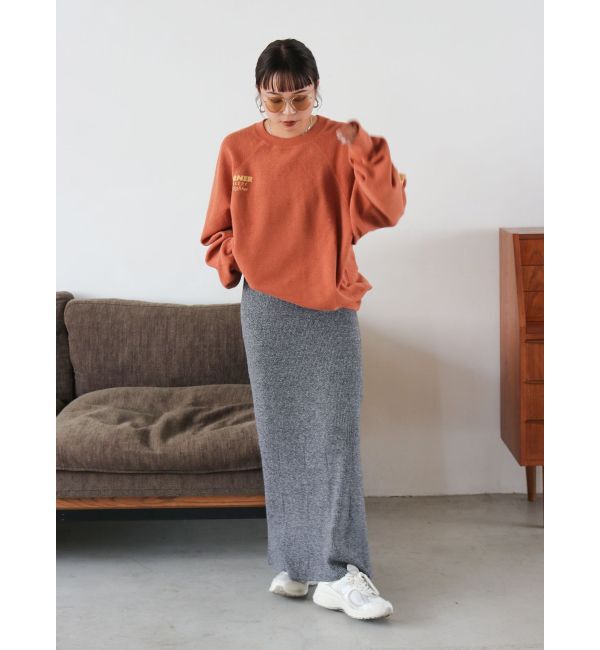 Ungrid「リブ編みマーメイドスカート」|スカート|