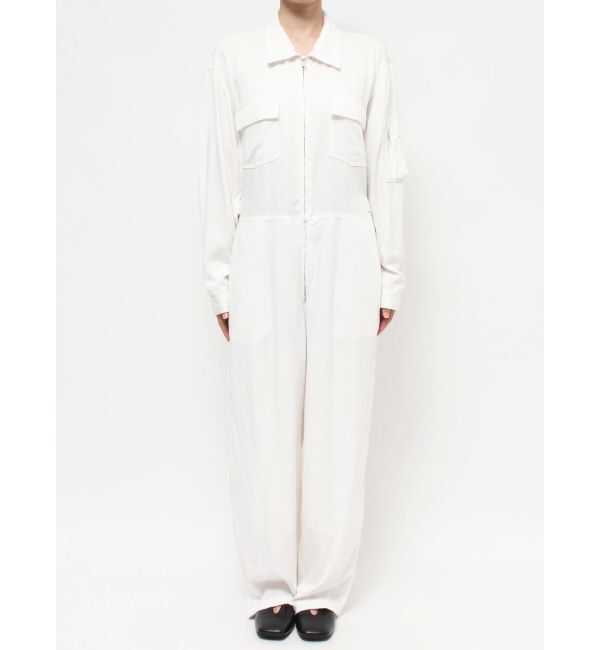 Ungrid「テンセル混デニムオールインワン」|オールインワン|