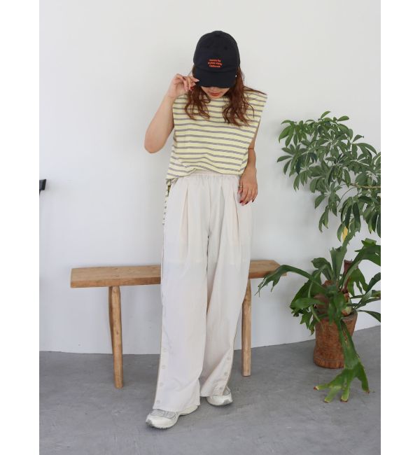 Ungrid「Miller別注 ショルダータックタンクトップ」|Tシャツ・カットソー|