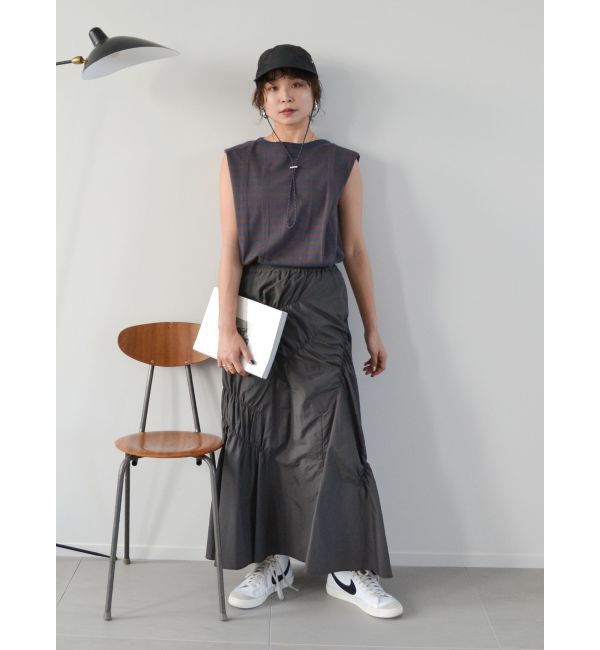 Ungrid「Miller別注 ショルダータックタンクトップ」|Tシャツ・カットソー|