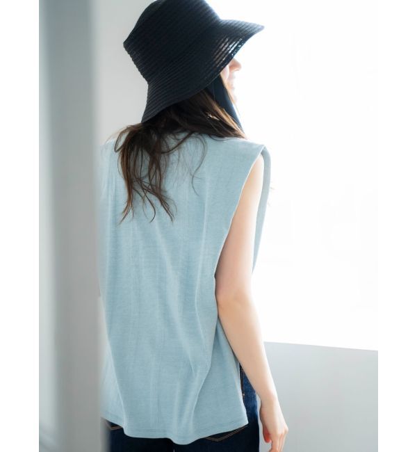 Ungrid「Miller別注 ショルダータックタンクトップ」|Tシャツ・カットソー|