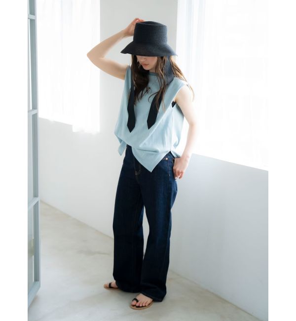 Ungrid「Miller別注 ショルダータックタンクトップ」|Tシャツ・カットソー|