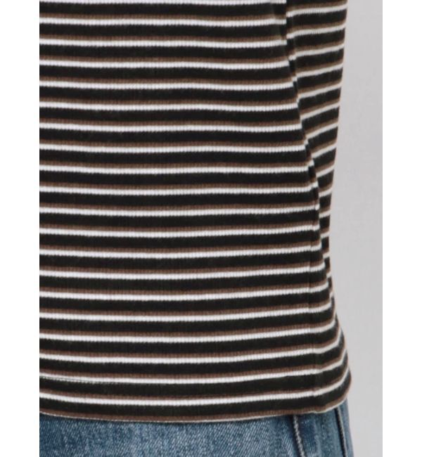 Ungrid「【WEB限定】コンパクトボーダーTee」|Tシャツ・カットソー|