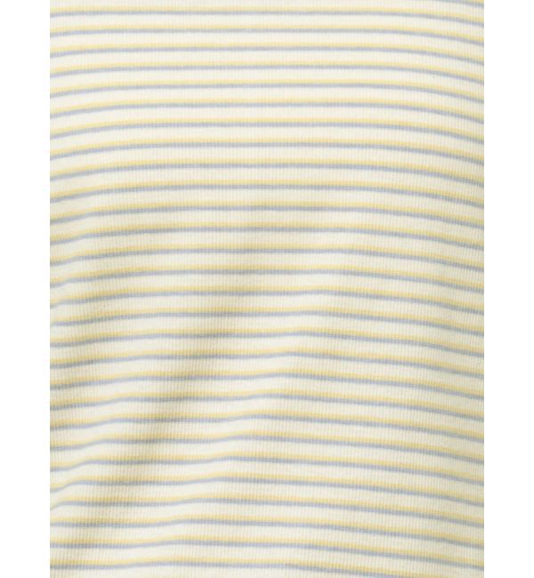 Ungrid「【WEB限定】コンパクトボーダーTee」|Tシャツ・カットソー|