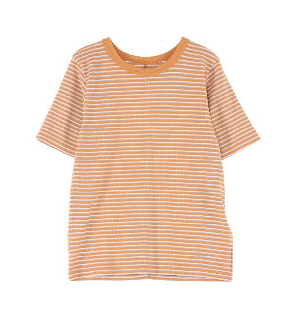 Ungrid「【WEB限定】コンパクトボーダーTee」|Tシャツ・カットソー|