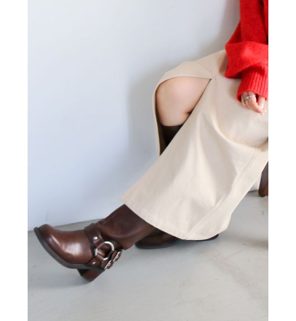 Ungrid「エンジニアロングブーツ」|ロングブーツ|