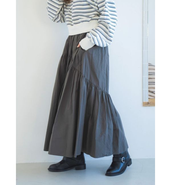 Ungrid「ギャザーデザインスカート」|スカート|