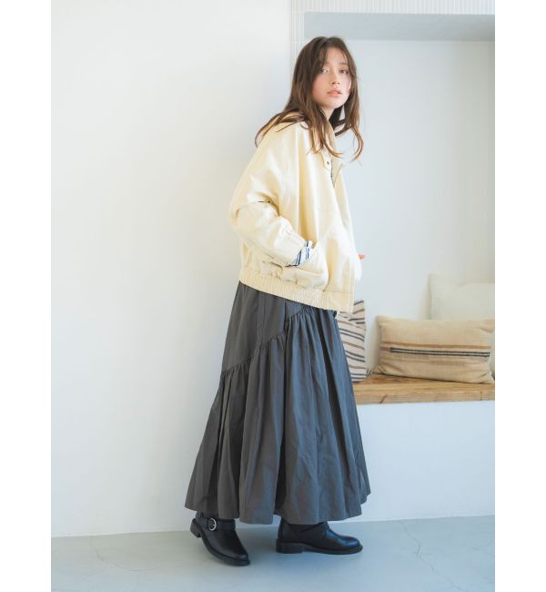 Ungrid「ギャザーデザインスカート」|スカート|