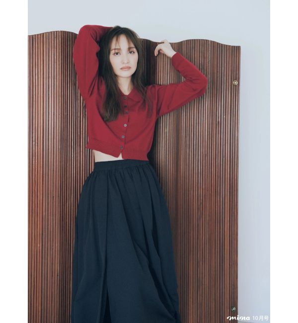 Ungrid「【百田夏菜子コラボ】ニットカーディガン」|カーディガン|