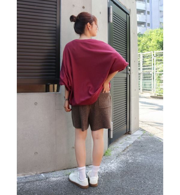 Ungrid「カラーネップニットハーフパンツ」|その他|