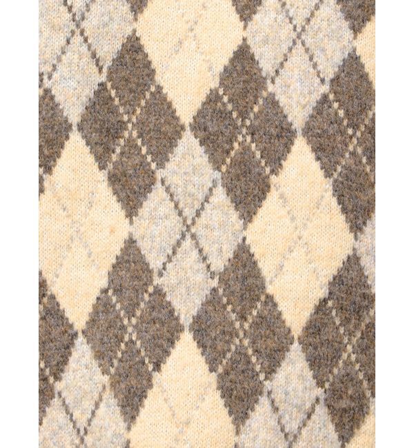 Ungrid「アーガイルルーズニット」|ニット・セーター|