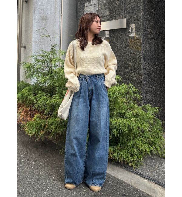 Ungrid「ローゲージクルーネックニット」|ニット・セーター|