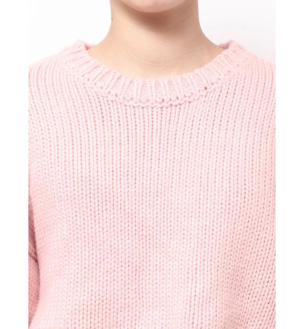 Ungrid「ローゲージクルーネックニット」|ニット・セーター|