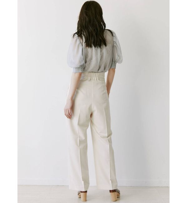 LAGUNAMOON「ハーフスリーブレースキャミシアーブラウス」|シャツ・ブラウス|