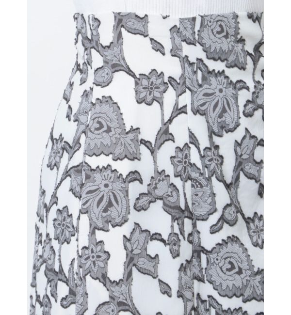 LAGUNAMOON「アシンメトリージャガードフレアスカート」|スカート|