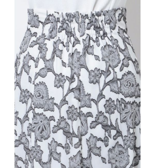 LAGUNAMOON「アシンメトリージャガードフレアスカート」|スカート|