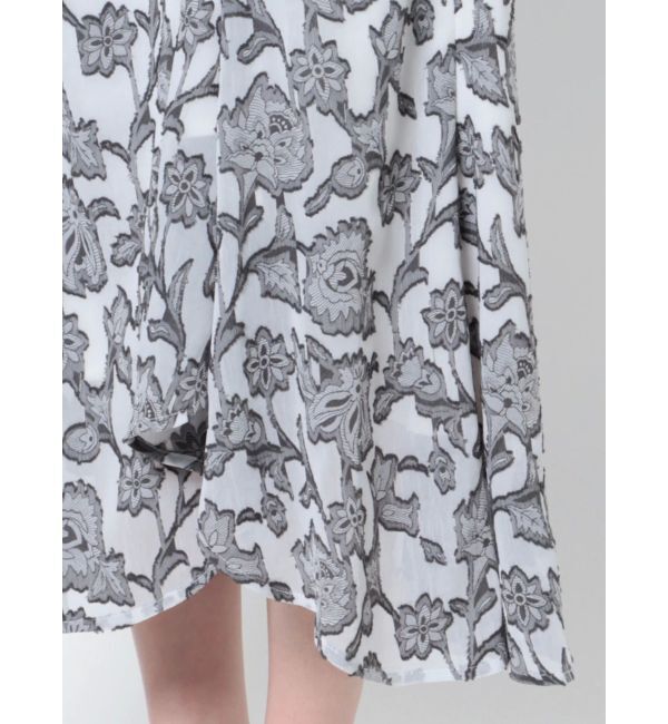 LAGUNAMOON「アシンメトリージャガードフレアスカート」|スカート|