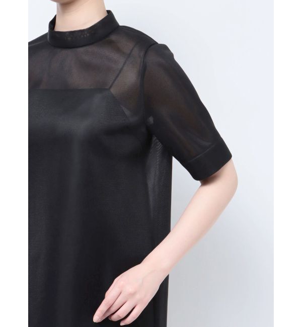 LAGUNAMOON「LADYシアーダンボールワンピース」|ドレス|