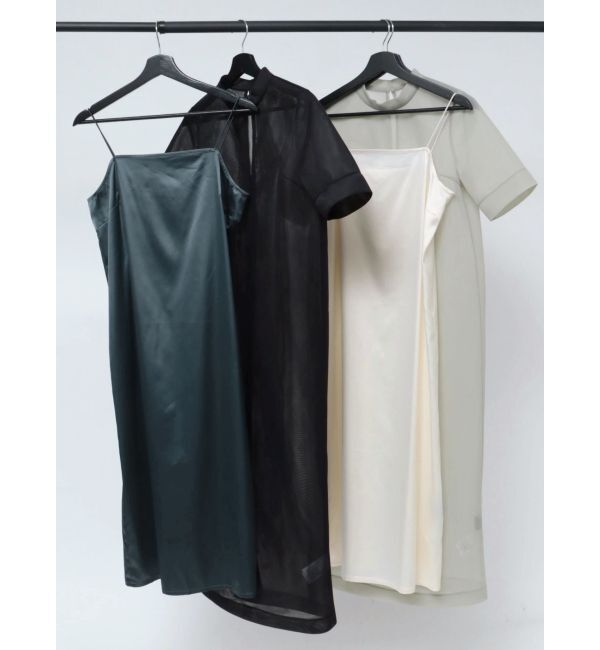 LAGUNAMOON「LADYシアーダンボールワンピース」|ドレス|