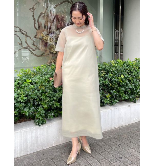 LAGUNAMOON「LADYシアーダンボールワンピース」|ドレス|