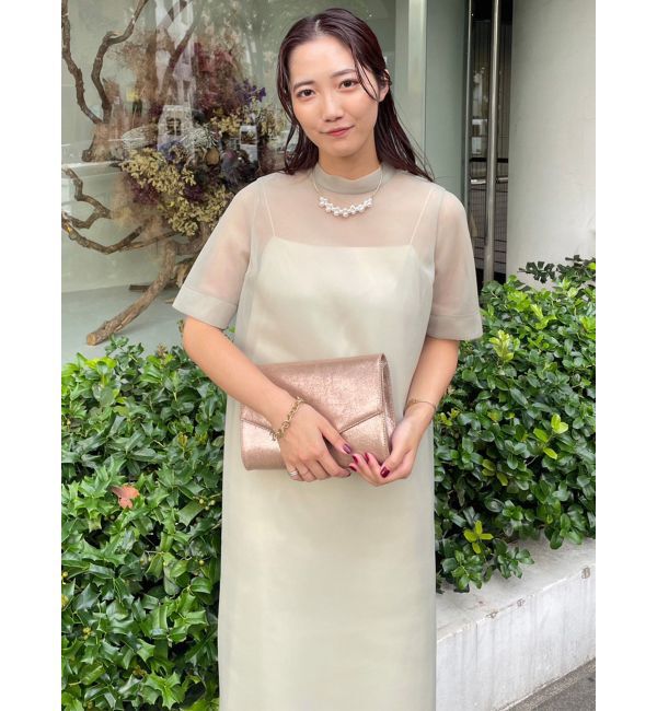 LAGUNAMOON「LADYシアーダンボールワンピース」|ドレス|