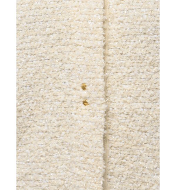 LAGUNAMOON「ラメツイードニットカーディガン」|カーディガン|