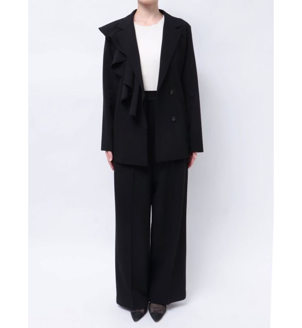 LAGUNAMOON「LADYラッフルテーラードジャケット」|テーラードジャケット|