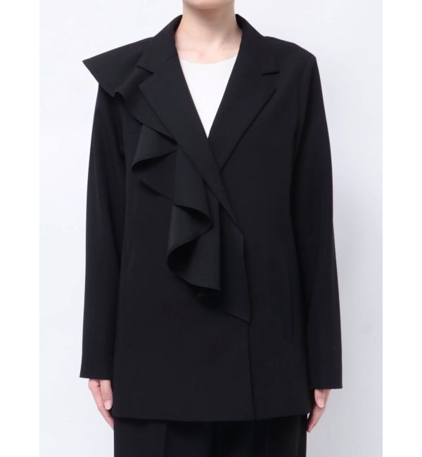 LAGUNAMOON「LADYラッフルテーラードジャケット」|テーラードジャケット|