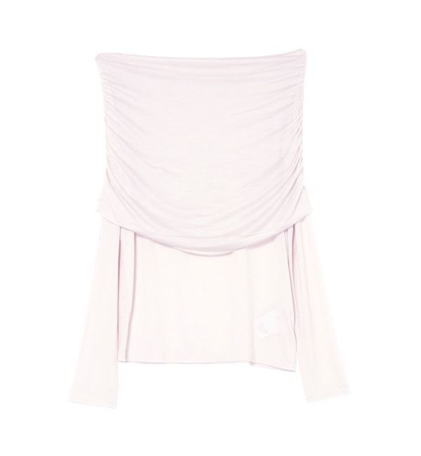 LAGUNAMOON「オフショルカットトップス」|Tシャツ・カットソー|アイボリー