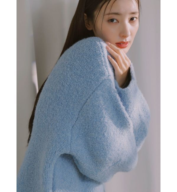 LAGUNAMOON「セッケツニットボアブルゾン」|ブルゾン・スタジャン|