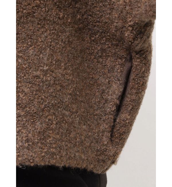 LAGUNAMOON「セッケツニットボアブルゾン」|ブルゾン・スタジャン|