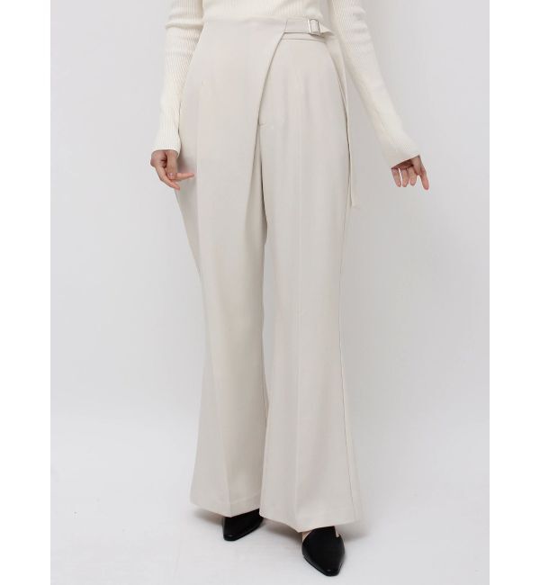 LAGUNAMOON「ウエストアシンメトリーセミフレアパンツ」|その他|