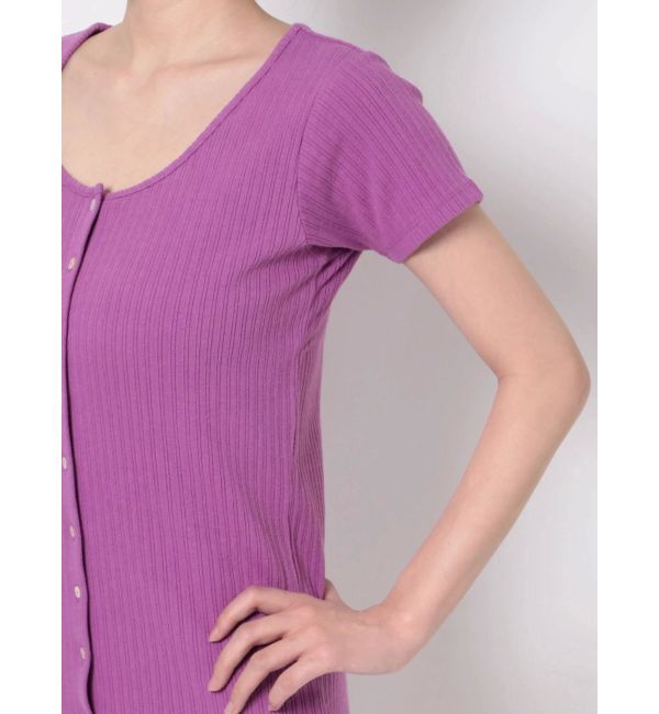 EVRIS「フロントボタンミニワンピース」|ワンピース|