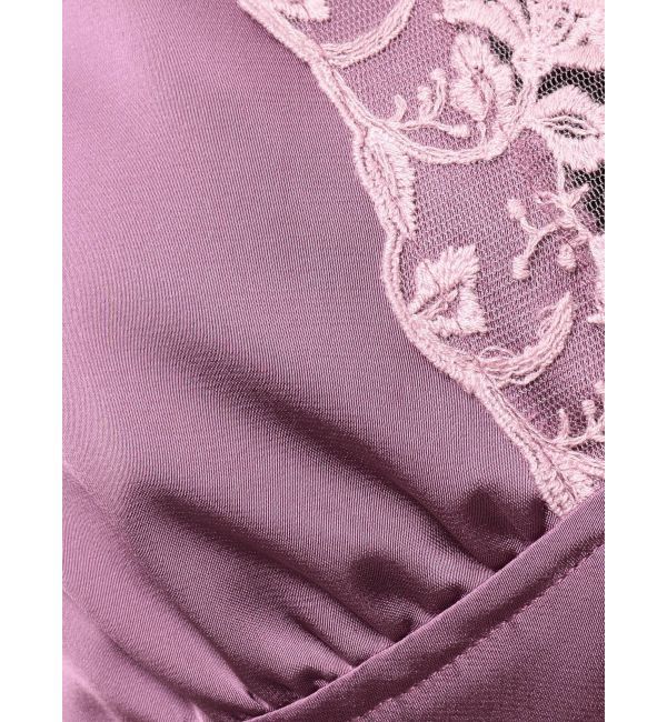 EVRIS「サテンレーストップス」|シャツ・ブラウス|