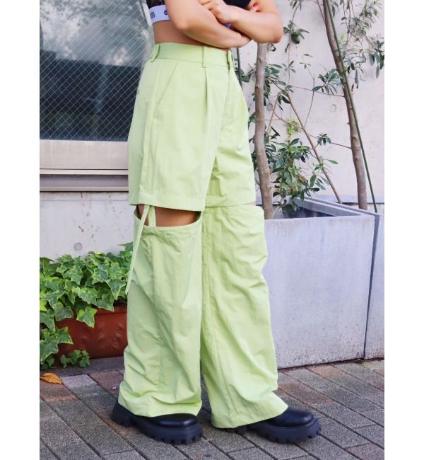 EVRIS「サイドオープン2WAYパンツ」|カーゴ|