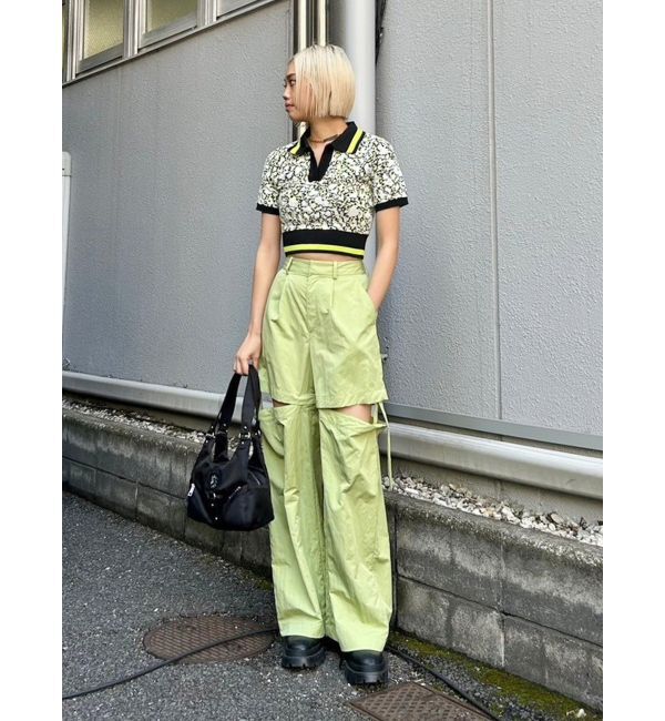 EVRIS「サイドオープン2WAYパンツ」|カーゴ|