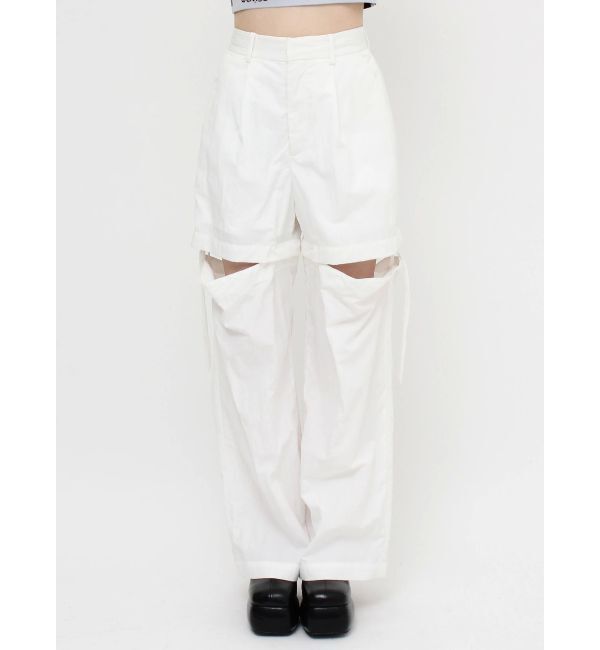 EVRIS「サイドオープン2WAYパンツ」|カーゴ|