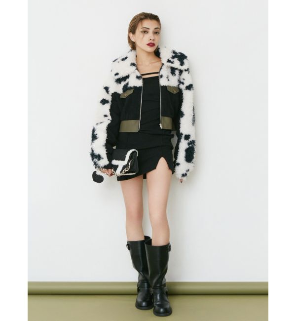 EVRIS「カットタイトミニワンピース」|ワンピース|