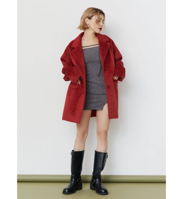 EVRIS「カットタイトミニワンピース」|ワンピース|