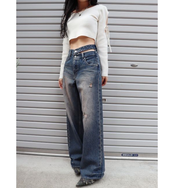 EVRIS「バイカラーヒールサンダル」|サンダル|