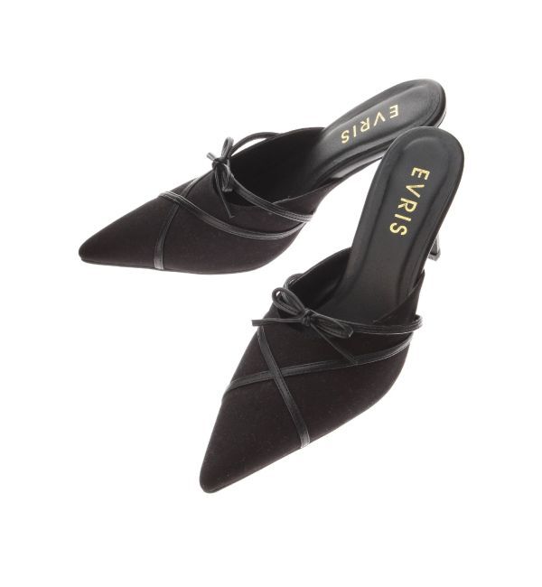 EVRIS「バイカラーヒールサンダル」|サンダル|