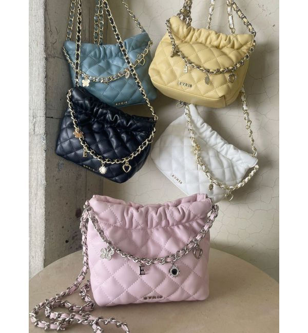 EVRIS「キルティングモチーフチェーンBAG」|ショルダー・メッセンジャー|