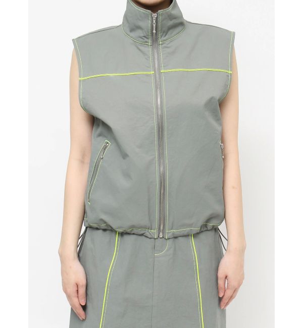 jouetie「ZIPワークベスト【セットアップ対応】」|ブルゾン・スタジャン|