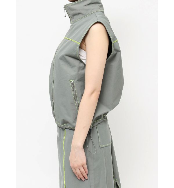 jouetie「ZIPワークベスト【セットアップ対応】」|ブルゾン・スタジャン|