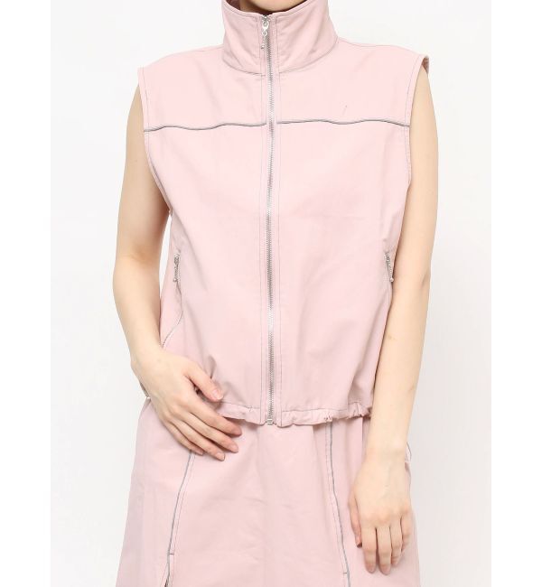 jouetie「ZIPワークベスト【セットアップ対応】」|ブルゾン・スタジャン|