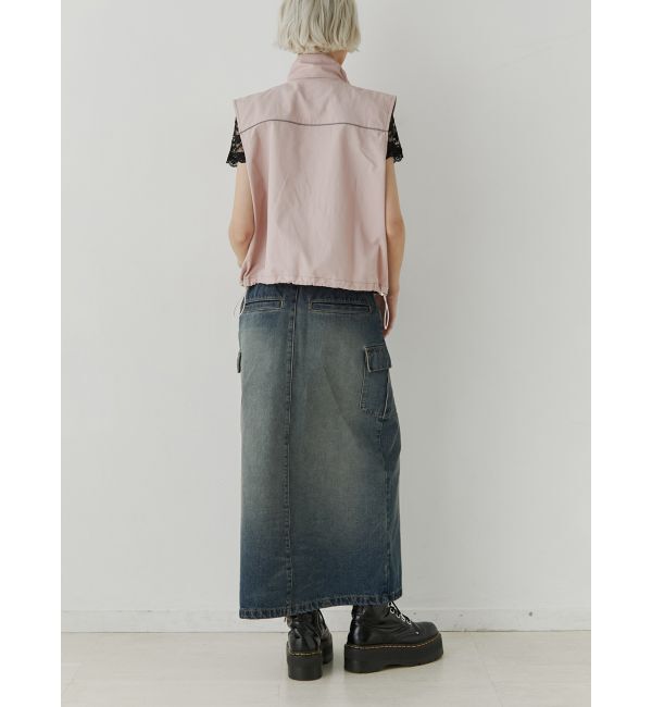 jouetie「ZIPワークベスト【セットアップ対応】」|ブルゾン・スタジャン|