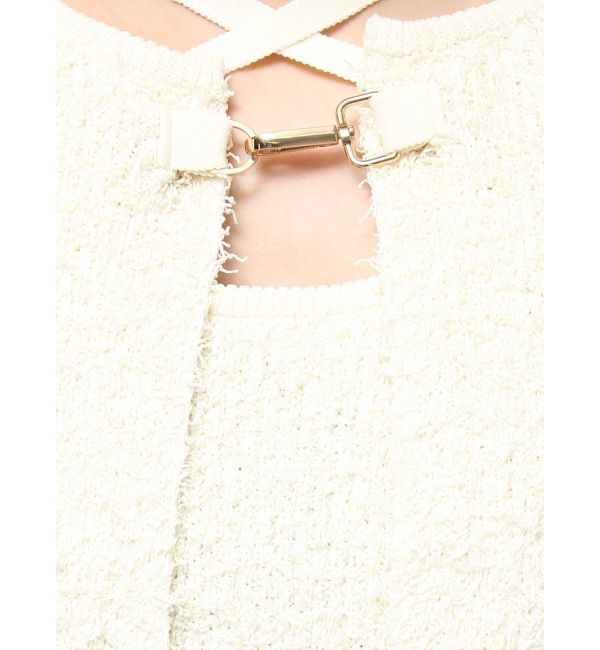 jouetie「【ディズニーコレクション】ダメージルーズニットカーデ」|カーディガン|